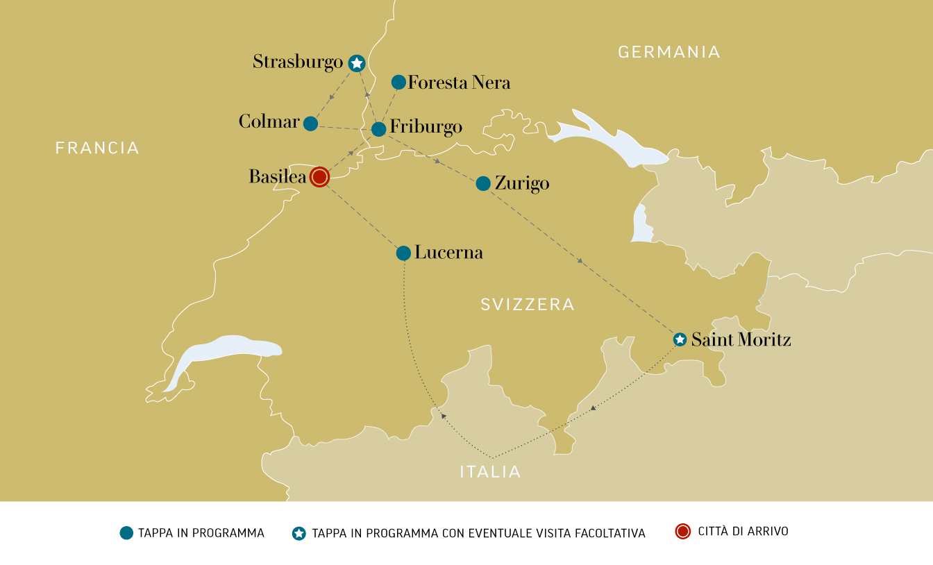 boscolo tour svizzera alsazia e foresta nera